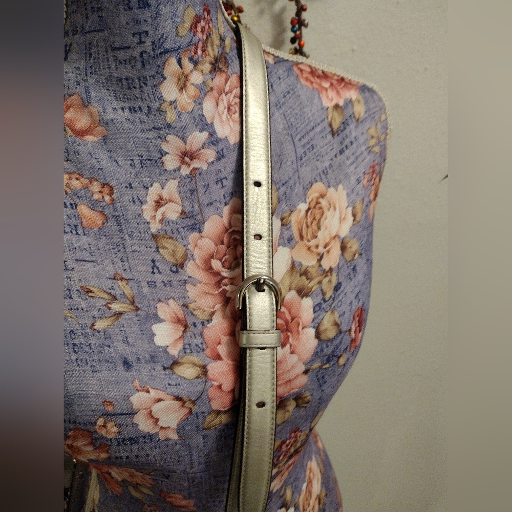 Y2K Rare Coach Sequin Pink Iridescent Holographic Satchel Crossbody Bag Vint… - Picture 6 of 16